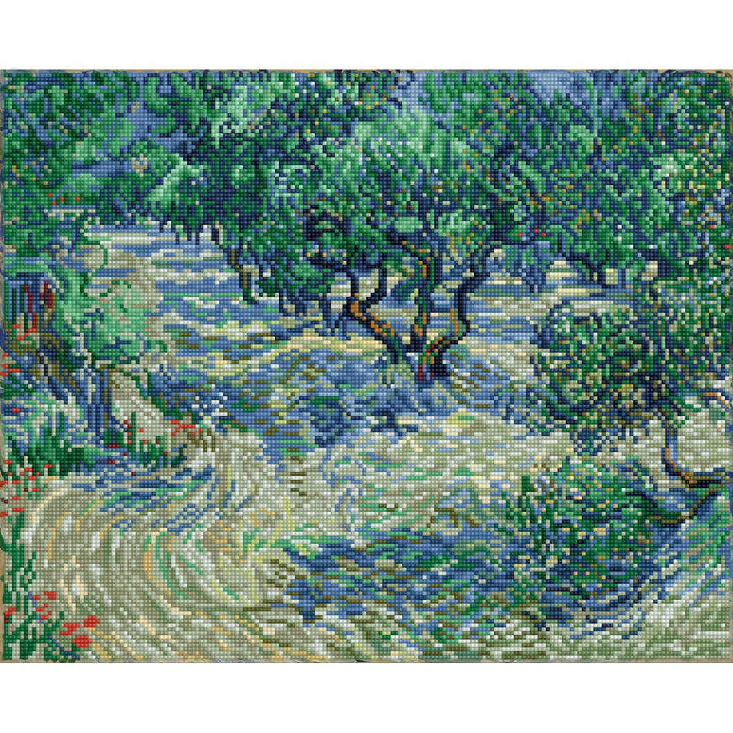 Olive Orchard (apres Van Gogh)