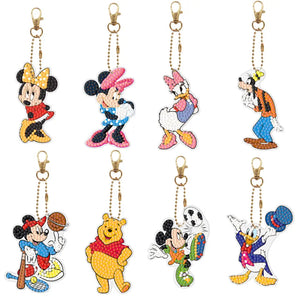 Disney Friends Keyrings