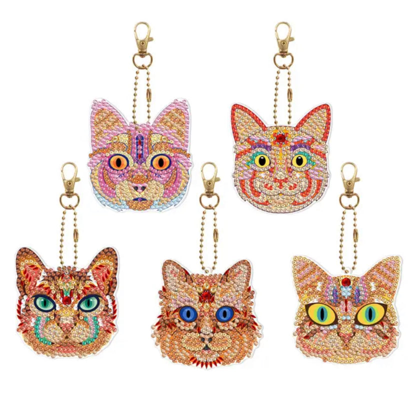 Ginger Cat Keyrings