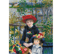 Two Sisters in the Terrace (Renoir)