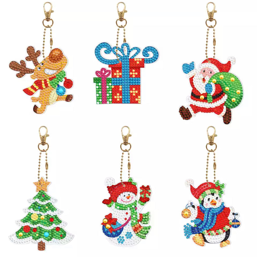 Christmas Keyrings 1